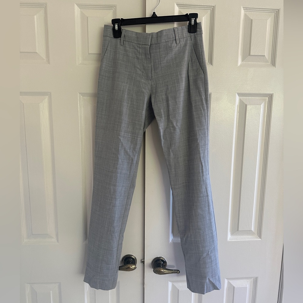 GAP Grey straight leg trousers. Size 0